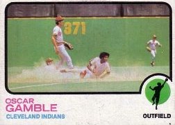 1973 Topps Baseball Cards      372     Oscar Gamble